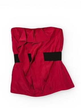 Forever 21 strapless ruffle top Size M